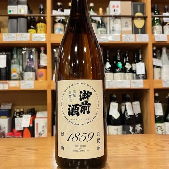 辻本店・岡山県｜御前酒 1859 菩提もと 純米酒・1800ml【日本酒