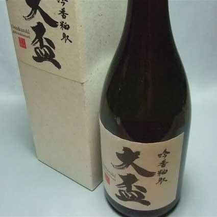 吟香粕取 大盃 720ml【牧野酒造】 - 高橋与商店