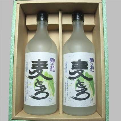 麦とろx2本＜通称：とろとろセット＞(群馬県産地酒/群馬の焼酎