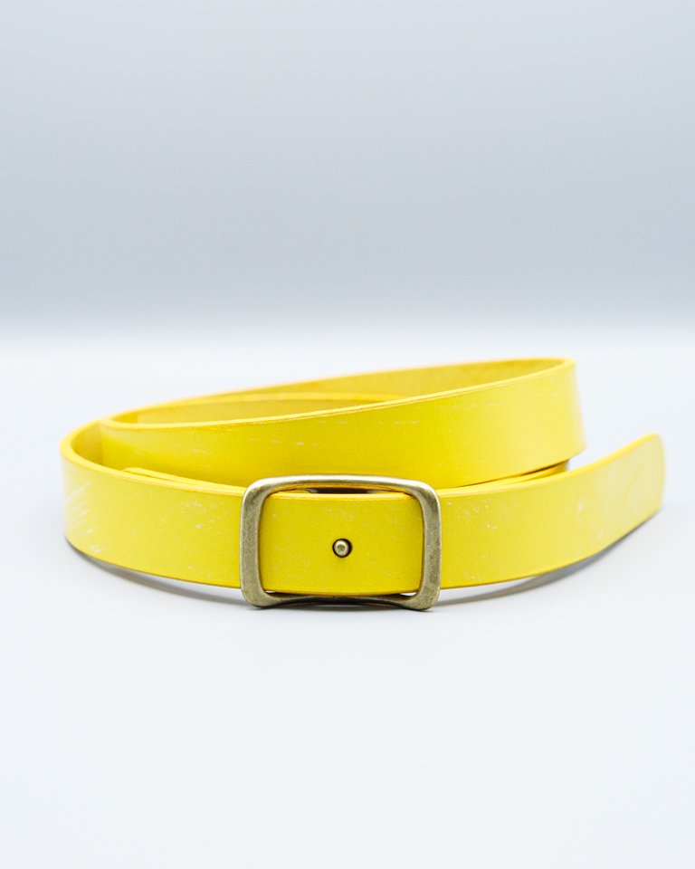 NAVEL 25 BRIDLE LEATHER / YELLOW