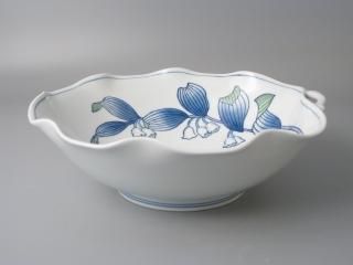 有田焼 オールドイマリ 古伊万里 金襴手 弥左衛門窯 手描き 大皿 大鉢 有田焼 オールドイマリ 古伊万里 金襴手 弥左衛門窯 手描き 大皿