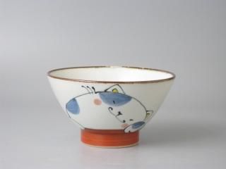 有田焼/ねむり猫 有田焼 抗菌 排水口カバー ねこ 可愛い 留守番 眠り猫 衛生的