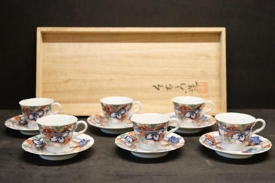 正規激安 人気のうー特価』 九谷焼 金彩 セラミック ティーセット おとなしい 食器