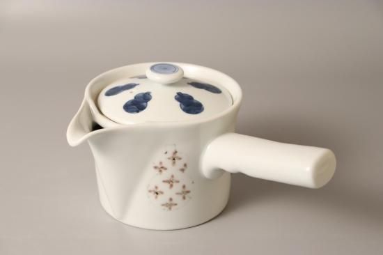 有田焼 急須 有田焼 新日本製陶 広口ぽっと テイエール（ガーデンシリーズ