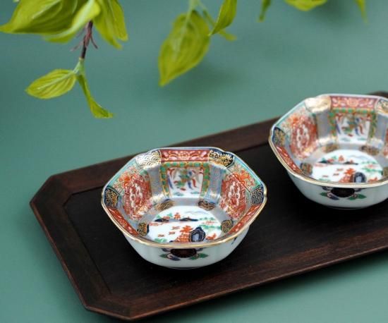 有田焼【復刻古伊万里】錦色絵豆小鉢 - 有田焼 八右衛門窯 大慶 有田焼【復刻古伊万里】錦色絵豆小鉢 - 有田焼 八右衛門窯 大慶