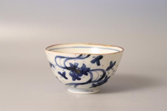 井上萬二　染付　飯碗 井上萬二 染付 飯碗 - メルカリ