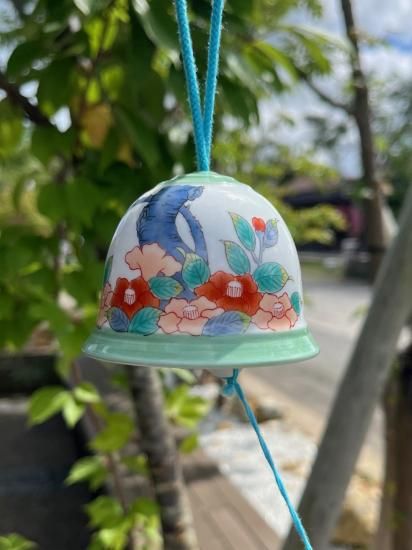 有田焼】風鈴（色鍋島椿） - 有田焼 八右衛門窯 大慶 公式オンラインストア