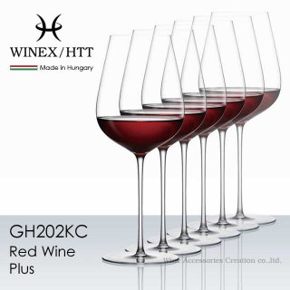 WINEX/HTT レッドワイン Plus（プラス）グラス １脚【正規品】 GH202KC