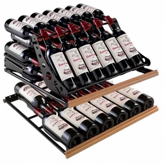 ユーロカーブ Pure ピュア CS+CK棚仕様 162本用 フルガラス扉 Pure-L