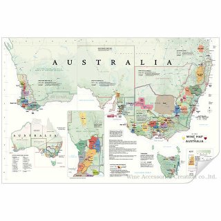 DE LONG ѥեå Ρ 磻ޥåס Wine Map of the Pacific Nort  UH106MP