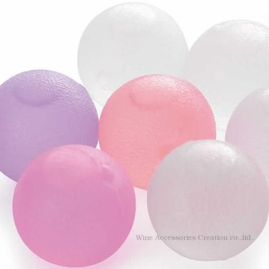 クリスタルアイスボール 10個パック（ピンク、パープル、ホワイトの