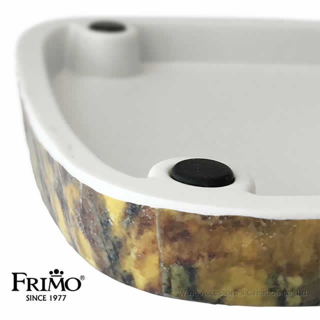 メラミン製プレート ラウンドプレート27.5cm 6枚セット アフリカンウッド FRIMO フリモ メラミン/皿/食器 