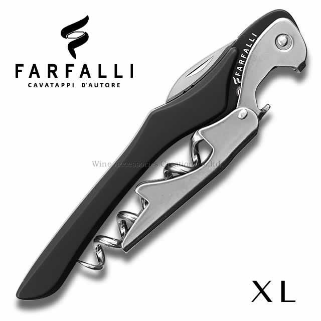 Farfalli XL ソムリエナイフ アルミハンドル ブラック | ワイン Farfalli XL ソムリエナイフ アルミハンドル ブラック | ワイン
