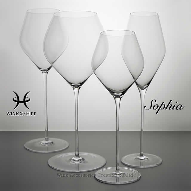 WINEX/HTT ソフィアレッドワイン グラス ６脚セット【正規品】 GH308KCx6