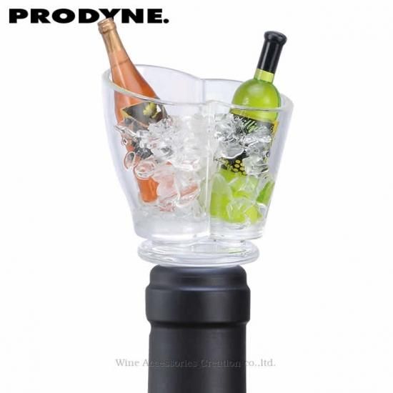 アクリル ボトルストッパー デュオ | ワイン | ワイングッズ | ワイン