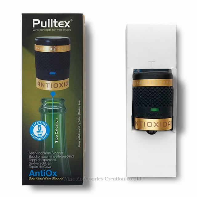 シャンパンの酸化防止が簡単に Pulltex AntiOx プルテックス
