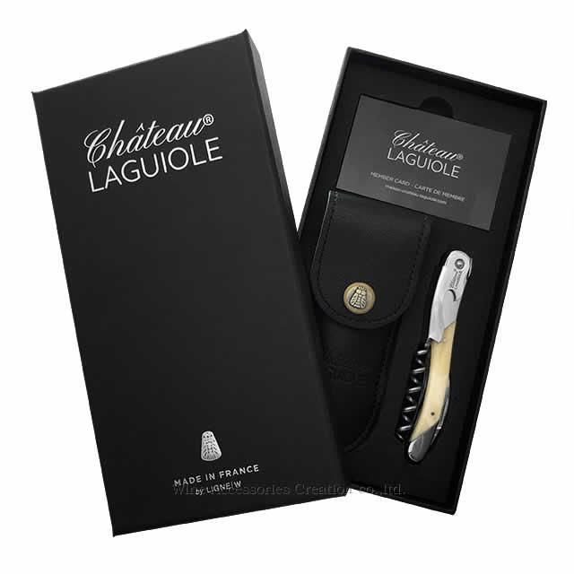 ★未使用シャトーラギオール ソムリエナイフ グランクリュホワイトボーン Chateau LAGUIOLE シャトーラギオール グランクリュ ホワイト