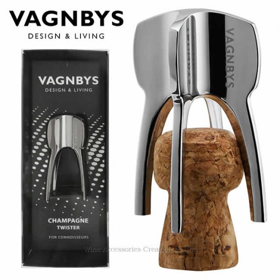 VAGNBYS ヴァンビーズ ツイスター シャンパンオープナー Q414115 ※他商品との同梱不可