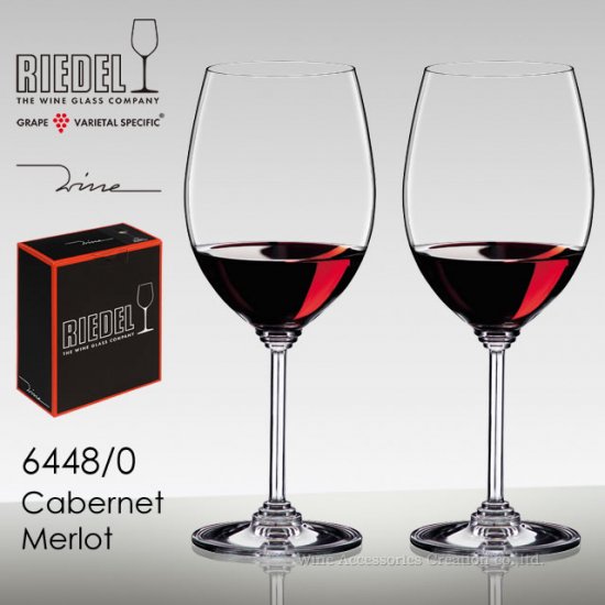 RIEDEL Wine リーデル〈ワイン〉カベルネ／メルロ 6448/0 グラス ２脚セット | ワイン | ワイングラス |  ワイン・アクセサリーズ・クリエイション