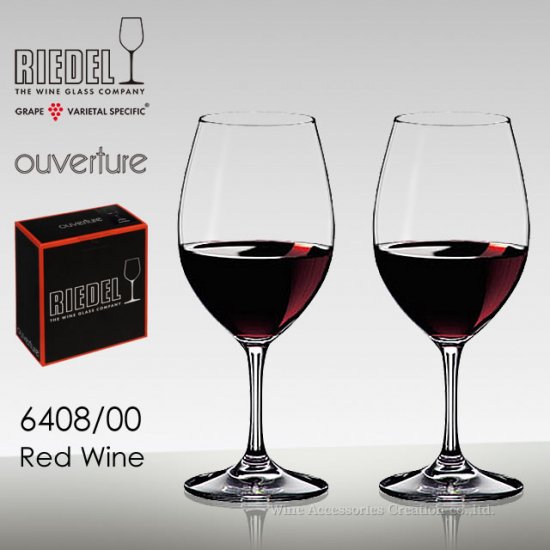 RIEDEL Ouverture リーデル〈オヴァチュア〉レッドワイン 6408/00 グラス ２脚セット | ワイン | ワイングラス |  ワイン・アクセサリーズ・クリエイション