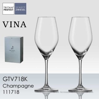 ショット・ツヴィーゼル ヴィーニャ シャンパン EP ６脚セット【正規品】 GTV718Kx6