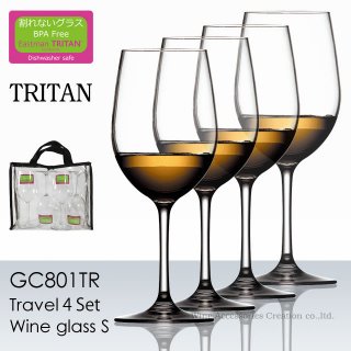 トライタン 飽和ポリエステル樹脂製 ワイングラスＳ ６脚セット【正規品】 GC701TRx6