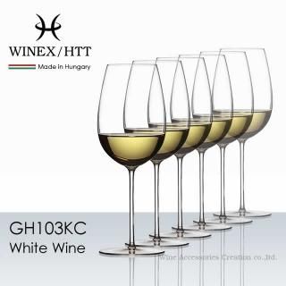WINEX / HTT ハンドメイド ホワイトワイン グラス ペア2脚 WINEX / HTT ハンドメイド ホワイトワイン グラス ペア2脚