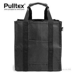Pulltex プルテックス ワインバッグ4本用 ブラック | ワイン