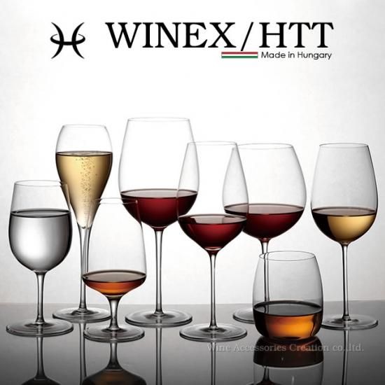 WINEX / HTT ハンドメイド ホワイトワイン グラス ペア2脚 WINEX / HTT ハンドメイド ホワイトワイン グラス ペア2脚