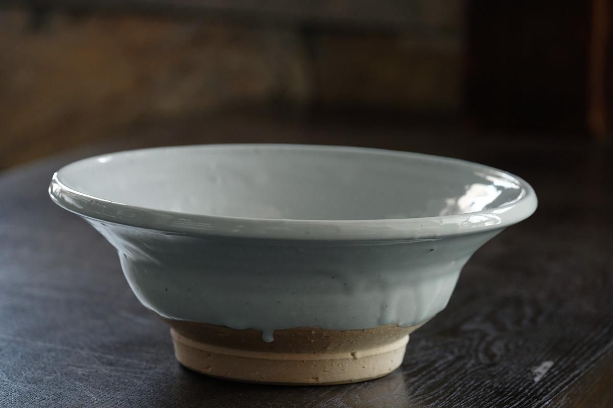 田鶴濱守人 半磁器 7寸リム鉢 - 器まるかく|オンラインショップ 田鶴濱守人 半磁器 7寸リム鉢 - 器まるかく|オンラインショップ
