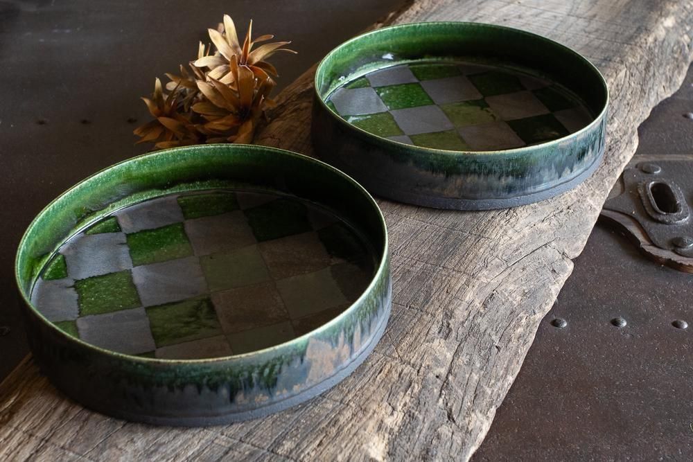 黒木泰等　織部　木瓜　セット 黒木泰等 織部 木瓜 セット - メルカリ