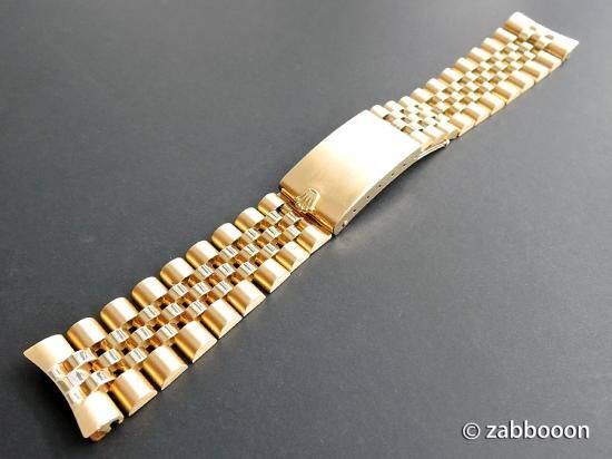 ロレックス純正 SWISS ジュビリーブレス 18KYG【美品】デイデイト