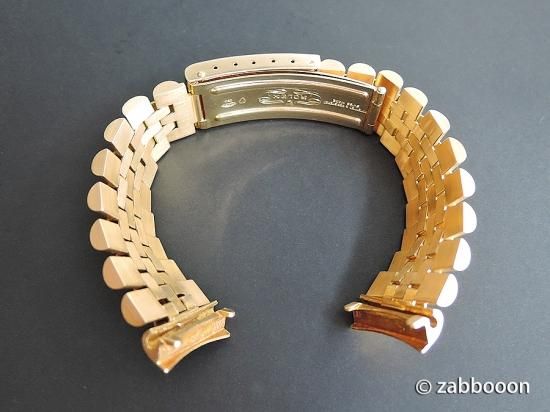 ロレックス純正 SWISS ジュビリーブレス 18KYG【美品