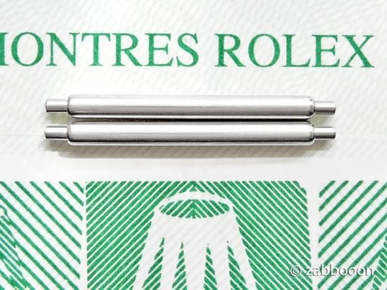 ロレックス純正 SWISS デイトジャスト系 バネ棒 20mm 1セット