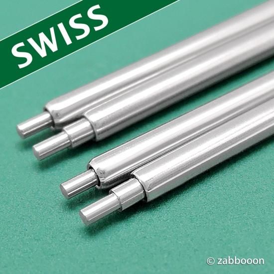 ロレックス用 バネ棒２０mm 純正形状 ジェネリックパーツ 高品質スイス製 ４本１セット デイトジャスト系 ヴィンテージケース専用 新品 Made In Japan の Aqdoオンラインショップ