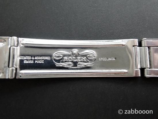 ロレックス純正 SWISS リベットブレス 19mm S.S【美品】1960年代 ロレックス純正 SWISS リベットブレス 19mm S.S【美品】1960年代