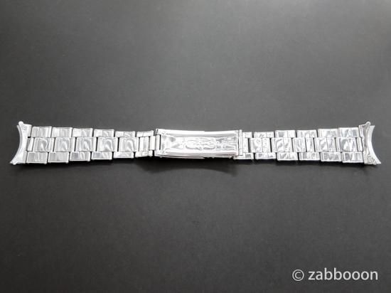 ロレックス純正 SWISS リベットブレス 19mm S.S【美品】1960年代 ロレックス純正 SWISS リベットブレス 19mm S.S【美品】1960年代