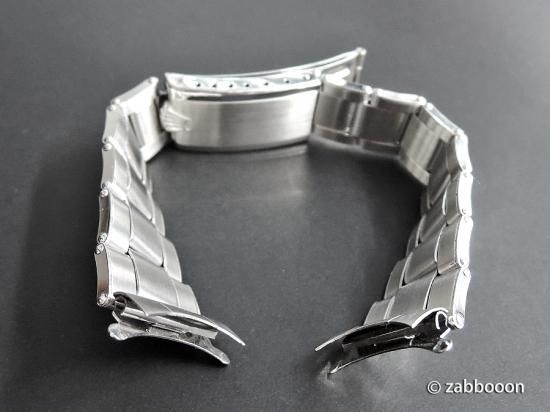 ロレックス純正 SWISS リベットブレス 20mm Ref.7206 FF80【美品 ロレックス純正 SWISS リベットブレス 20mm Ref.7206 FF80【美品