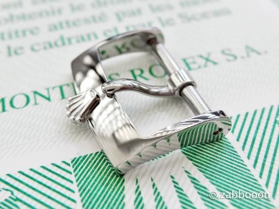 ロレックス純正 SWISS 革ベルト用バックル 尾錠 16mm 2010 ロレックス純正 SWISS 革ベルト用バックル 尾錠 16mm 2010