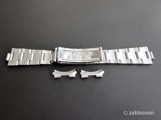 ロレックス純正 SWISS オイスターブレス 78350 19mm FF557B ロレックス純正 SWISS オイスターブレス 78350 19mm FF557B