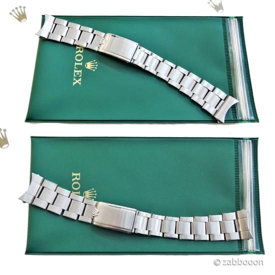ロレックス純正 SWISS リベットブレス 20mm Ref.7206 FF58 1960 ロレックス純正 SWISS リベットブレス 20mm Ref.7206 FF58 1960