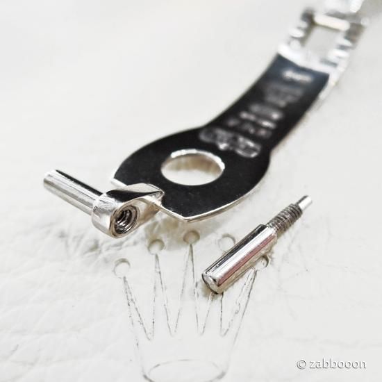 ロレックス純正 SWISS Dバックル 18KWG【極めて美品】ホワイト ロレックス純正 SWISS Dバックル 18KWG【極めて美品】ホワイト