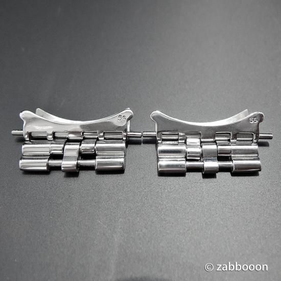 ロレックス純正 SWISS 20mm FF55 巻き ジュビリーブレス