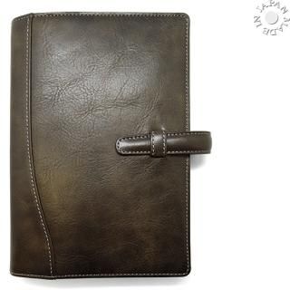 クロコ型押 本革 システム手帳 ミニ6穴スタンダード/レッド クロコ型押 本革 システム手帳 ミニ6穴スタンダード/レッド