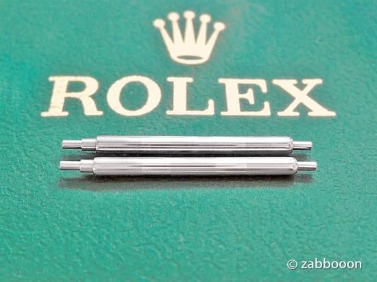 2024高い素材  デイトジャスト系 SWISS ロレックス純正 バネ棒 1セット 20mm ベルト、ブレスレット