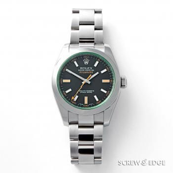 ロレックス ミルガウス Rolex Oyster MILGAUSS Ref.116400GV ca.2008 外内箱／国際ギャランティーカード