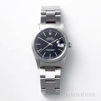 ロレックス デイトジャスト スムースベゼル Rolex Oyster Datejust Ref.16200 ca.1997 外内箱／国際ギャランティー／取説／タグ／カレンダー