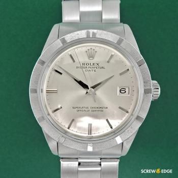 ロレックス純正 サブマリーナ  Rolex Date デイト ターンドベゼル Ref.1501 ca.1963 当時のギャランティー／クロノメーター証明書／内箱（シガレットカード付き）