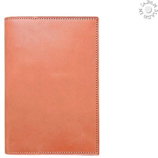 ブッテーロ ワラピエ社 本革 文庫カバー サーモンピンク色 Made In Japan の Aqdoオンラインショップ