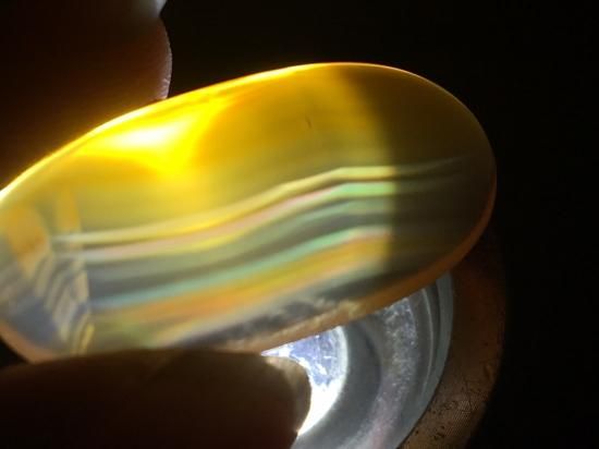 幻のアゲート イリスアゲート ルース 30mm Stone Planet 幻のアゲート イリスアゲート ルース 30mm Stone Planet